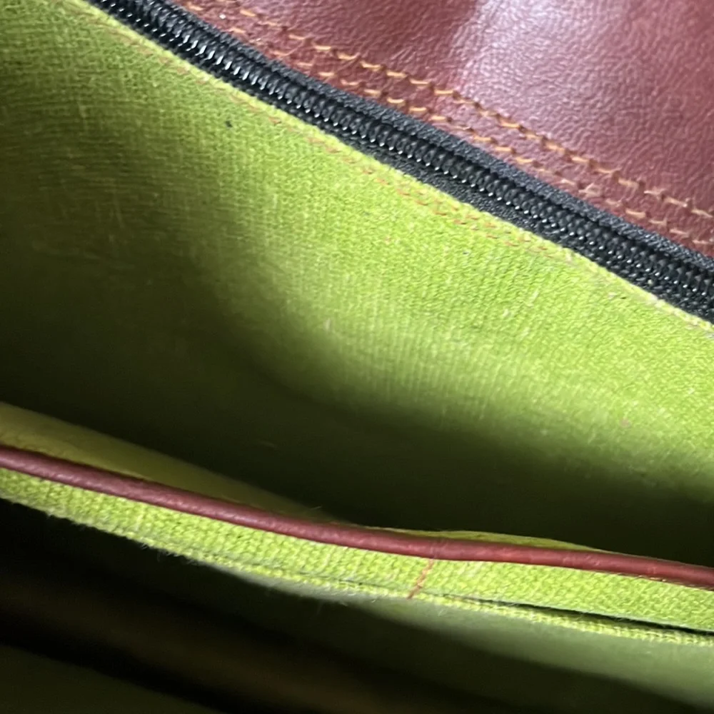 Leather Satchel Bag - Picture 7 of 12